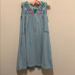 Mini Boden embroidered dress size 140